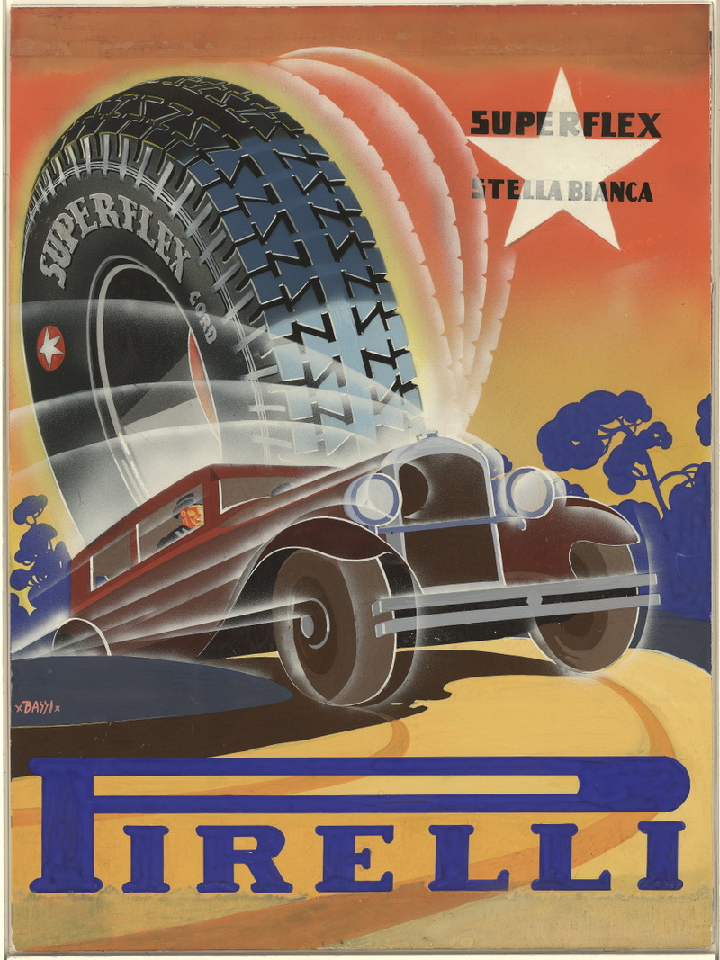 Illustration for article titled The Vintage Pirelli Stella Bianca Tire Is Back to Make Classic Cars Ride Horrible Again